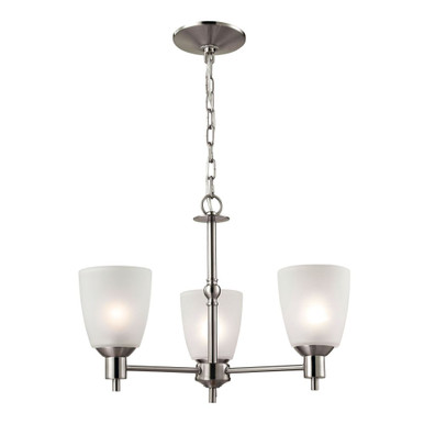 Jackson 3 Light Chandelier 13 Inch Tall and 20 Inch Wide by Atlas - CL11206