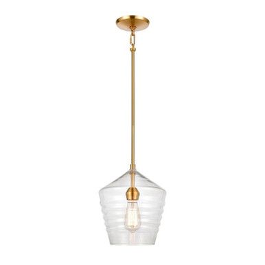 Konis 1 Light Mini Pendant 12 Inch Tall and 10 Inch Wide by Atlas - CL11618
