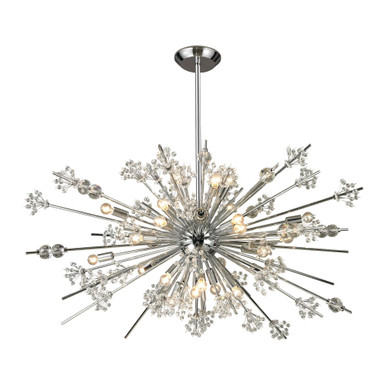Starburst 29 Light Chandelier 20 Inch Tall and 48 Inch Wide by Atlas - CL11349