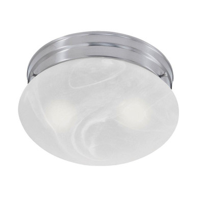 Elowen 2 Light Flush Mount 6 Inch Tall and 10 Inch Wide by Atlas - CL11441