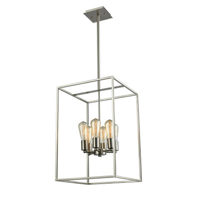 Williamsport 6 Light Chandelier 21 Inch Tall and 14 Inch Wide by Atlas - CL11397