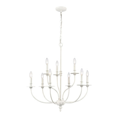 Hartford 9 Light Chandelier 28 Inch Tall and 29 Inch Wide by Atlas - CL11200