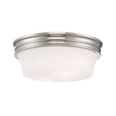Galen 3 Light Flush Mount 6 Inch Tall and 14 Inch Wide by Atlas - CL11455
