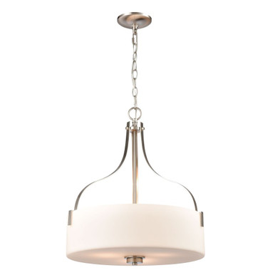 Market Square 3 Light Pendant 22.5 Inch Tall and 18 Inch Wide by Atlas - CL11797