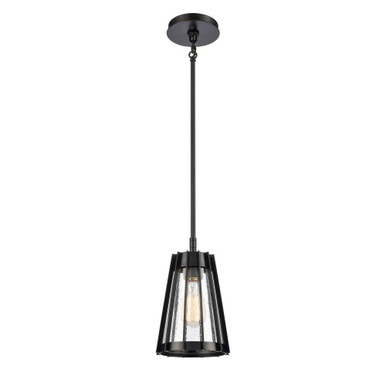 Open Louvers 1 Light Mini Pendant 10.5 Inch Tall X 6.75 Inch Wide by Atlas - CL11656