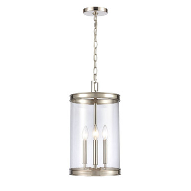 Mendoza 3 Light Pendant 19 Inch Tall and 10.25 Inch Wide by Atlas - CL11800