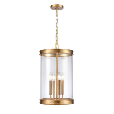 Mendoza 4 Light Pendant 22.75 Inch Tall and 12.75 Inch Wide by Atlas - CL11801