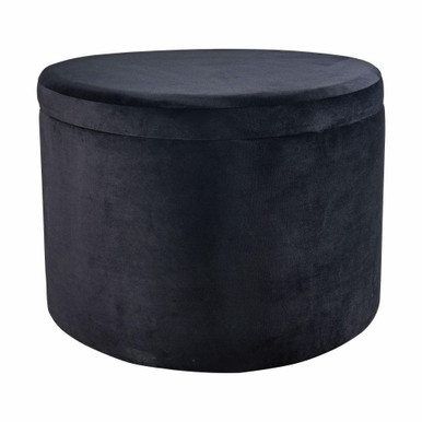 Linder Storage Ottoman 17.25 Inch Tall and 23.75 Inch Wide by Atlas - SE11037