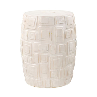 Cambeck Accent Stool 18 Inch Tall and 14 Inch Wide by Atlas - SE11008