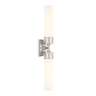 Astor 2 Light Wall Sconce 4 Inch Tall and 24.5 Inch Wide by Atlas - WL11024