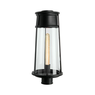 Cone 1 Light Outdoor Post Mount 19.75 Inch Tall and 8.5 Inch Wide by Atlas - OL11253