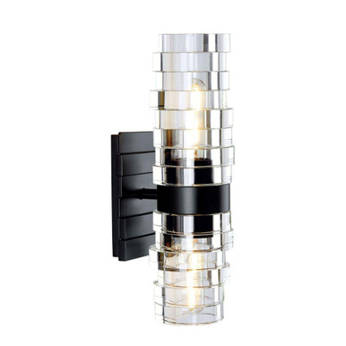 Murano 2 Light Wall Sconce 13.5 Inch Tall and 6 Inch Wide by Atlas - WL11118