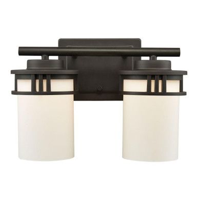 Ravendale 2 Light Bath Vanity 9 Inch Tall and 12 Inch Wide by Atlas - WL11420