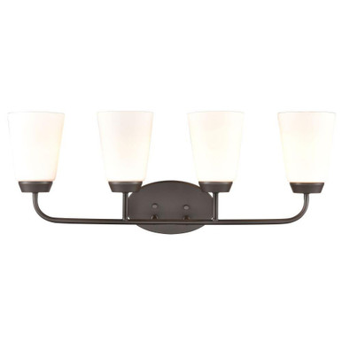 Winslow 4 Light Bath Vanity 10 Inch Tall and 28 Inch Wide by Atlas - WL11483