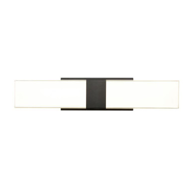 Reciprocate 24W 2 LED Bath Vanity 5.25 Inch Tall and 25 Inch Wide by Atlas - WL11423