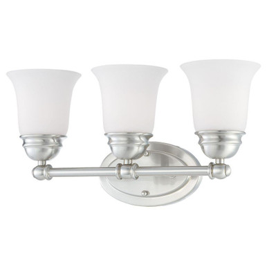Bella 3 Light Bath Vanity 9 Inch Tall and 18 Inch Wide by Atlas - WL11207