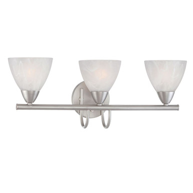 Tia 3 Light Bath Vanity 8.5 Inch Tall and 22.5 Inch Wide by Atlas - WL11456
