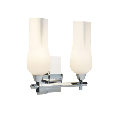 Fleur 2 Light Bath Vanity 13.88 Inch Tall and 14.75 Inch Wide by Atlas - WL11303