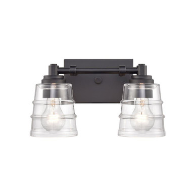 Pulsate 2 Light Bath Vanity 7.75 Inch Tall and 13 Inch Wide by Atlas - WL11416