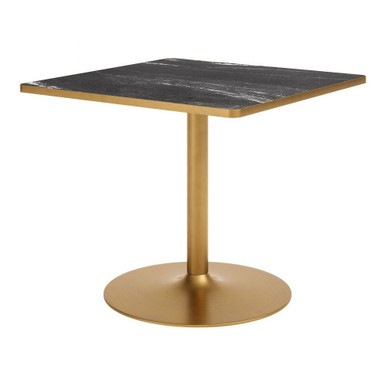 Caliza Dining Table 29.9 Inch Tall and 35.6 Inch Wide by Zuo Modern - 704217_p