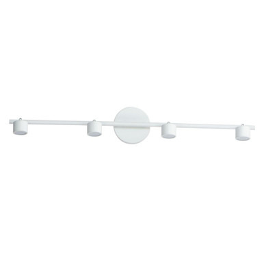 Taylor 28W 4 LED Fixed Rail Track Light 5 In wide by 5.75 In high by ET2  - E52004
