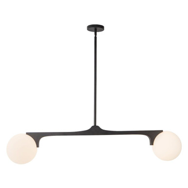 Briar 2 Light Linear Pendant 10 Inch Tall and 46.88 Inch Length by Kuzco - LP11546