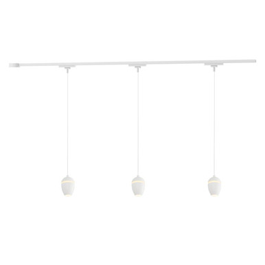 Eloa 30W LED Trilo Ceiling Track Head 4.38 Inch and 38 Inch Length by Kuzco - TR3-P89703