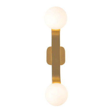 Briar 2 Light Wall Sconce 22 Inch Tall and 5.13 Inch Wide by Kuzco - WS11522