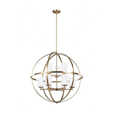 Alturas 9 Light Large 2 Tier Chandelier by Generation 3124609EN3-962 - 3124609