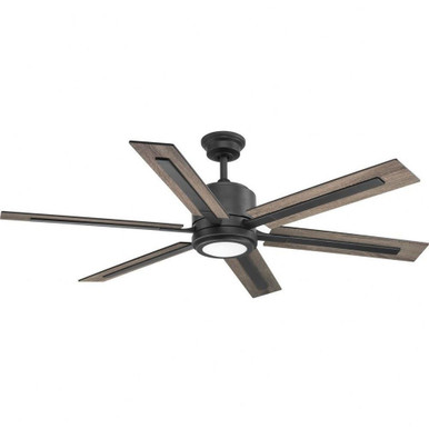 Butler Heath Wide Ceiling Fan 1 Light Handheld Remote 60 Inches wide by BSH - 70-BEL-687560