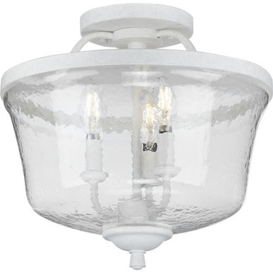 Damson Firs 3 Light 14.25 Inch Wide Semi Flush Mount by BSH - 70-BEL-930099