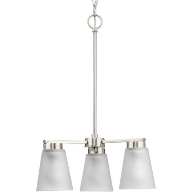 Tanner 3 Light Small Chandelier by Progress - P400400