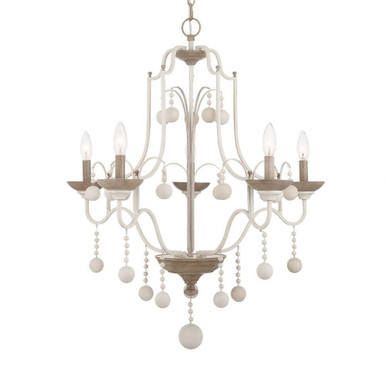 Colonial Charm 5 Light Chandelier By Minka Lavery - 2665-717
