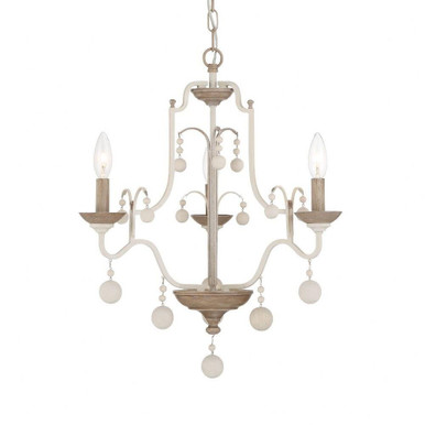 Colonial Charm 3 Light Chandelier By Minka Lavery - 2663-717
