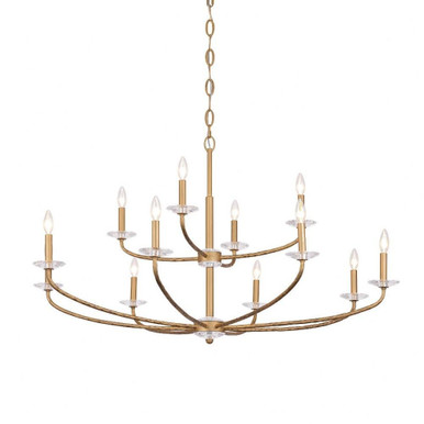Atella 12 Light Oversized Chandelier By Minka Lavery - 5288-788