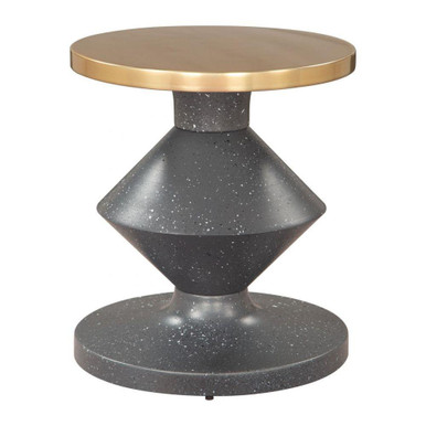 Litar Side Table 20.5 Inch Tall and 18.1 Inch Wide by Zuo Modern - 110143