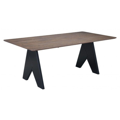 Lisse Rectangular Dining Table 29.7 Inch and 78.7 Inch Wide by Zuo Modern - 110500