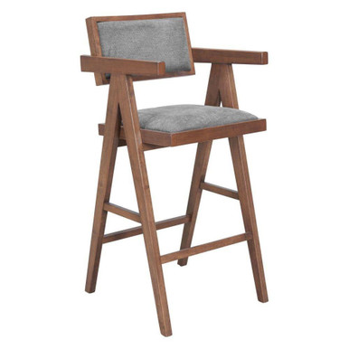 Delhi Barstool (Set of 2) 42.5 Inch Tall and 20.1 Inch Wide by Zuo Modern - 110494
