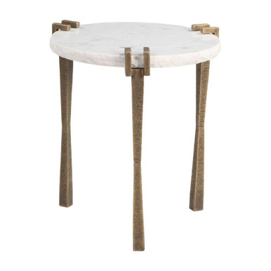 Rench Side Table 21.5 Inch Tall and 18.9 Inch Wide by Zuo Modern - 110592