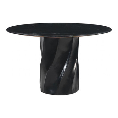 Kuro Dining Table 29.5 Inch Tall and 47.2 Inch Wide by Zuo Modern - 110807