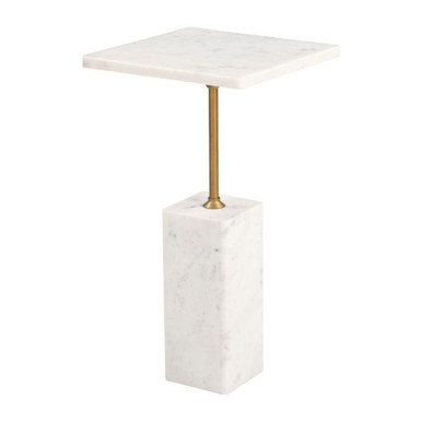 Naht Side Table 22.4 Inch Tall and 12 Inch Wide by Zuo Modern - 110672