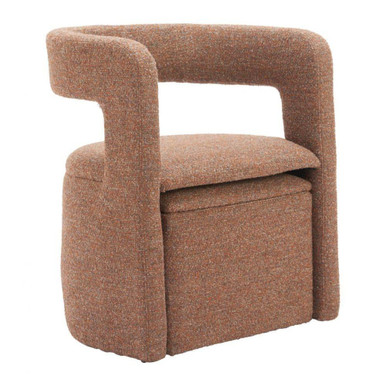Atria Accent Chair & Ottoman 28.9 Inch Tall X 25.2 Inch Wide by Zuo Modern - 110848