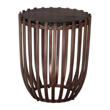 Kafig Side Table 22 Inch Tall and 18.5 Inch Wide by Zuo Modern - 110614