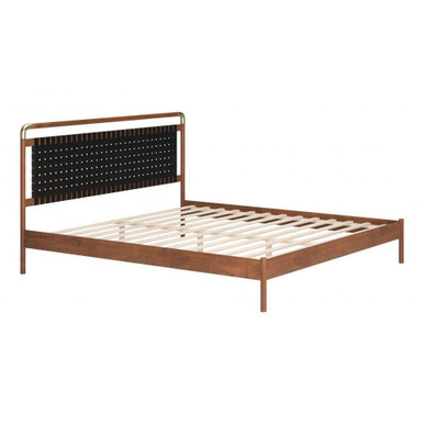 Netz King Bed 39.8 Inch Tall and 79.5 Inch Wide by Zuo Modern - 110667
