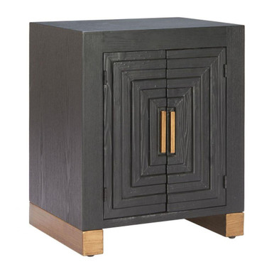 Trazo Side Table 25 Inch Tall and 20.1 Inch Wide by Zuo Modern - 110729
