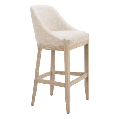 Calmo Barstool 41.1 Inch Tall and 19.9 Inch Wide by Zuo Modern - 110647
