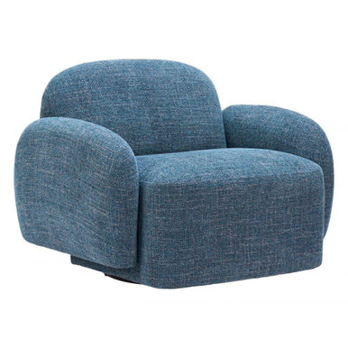 Cleo Swivel Chair 30.7 Inch Tall and 41.3 Inch Wide by Zuo Modern - 110888