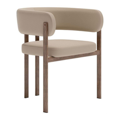 Ruge Dining Chair (Set of 2) 28 Inch Tall and 25 Inch Wide by Zuo Modern - 110990