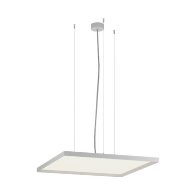 Bina 60W 1 LED Square Direct/Indirect Pendant 3 X 32 Inch Wide by Bruck - BINAP-SQ-32-DI