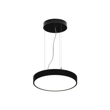 Jazz 11W 1 LED Pendant 3.1 Inch Tall and 16 Inch Wide by Bruck - JAZZ-P-RD-16-D-500
